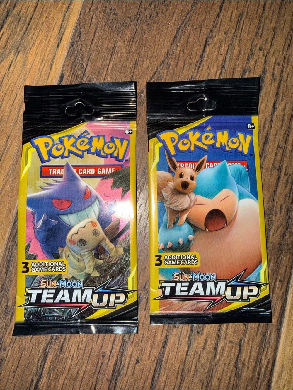 Sun & Moon Team Up Booster Pack - Brand - Blue, Pink